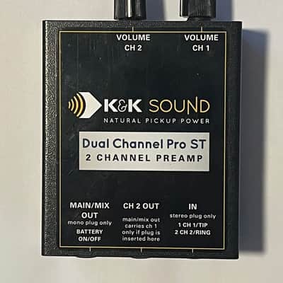 K&K Sound Dual Channel Pro Stereo Preamp 2022 image 2