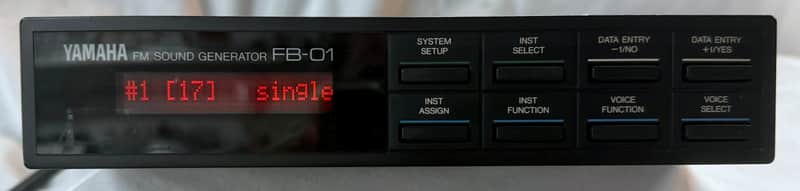 Yamaha FB-01 FM Sound Generator | Reverb