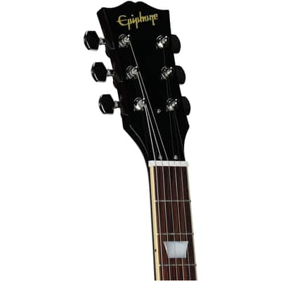 Epiphone Inspired by Gibson Custom Jeff Beck Oxblood 1954 Les Paul Guitar (with Case), Oxblood image 3