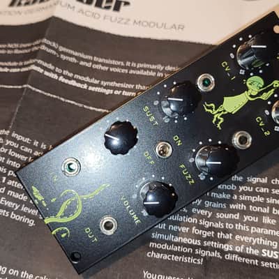 Kasleder Acid Fuzz Eurorack Fuzz Module 2016 - Black image 6