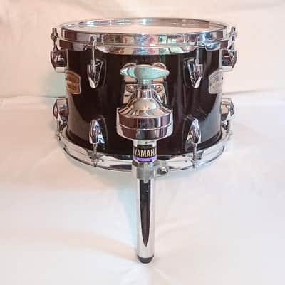 YAMAHA STAGE CUSTOM RACK TOM 10" - RAVEN BLACK LACQUER - FREE SHIP TO C-USA! image 1