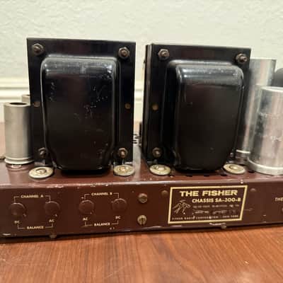 The Fisher SA-300-B Stereo Tube Power Amplifier image 5