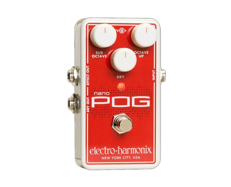 Electro-Harmonix Nano POG Polyphonic Octave Generator Pedal - Open Box image 1