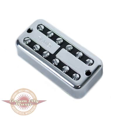 TV Jones Power'Tron Bridge Humbucker Pickup - Chrome image 1