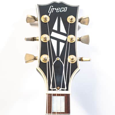 1980 Greco Les Paul Custom Electric Guitar - Black image 5