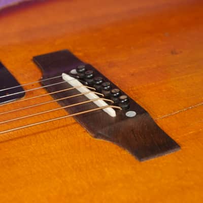 1967 Epiphone FT79 (Gibson) Texan Slope Dreadnought Guitar (VIDEO! Work Done, Ready) image 10