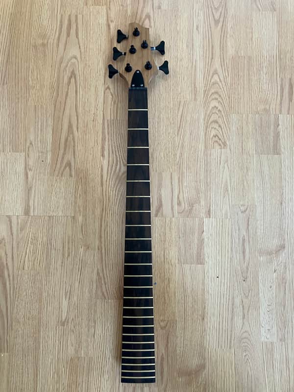 Warmoth G5 Bass Guitar Neck- ZIRICOTE BOARD! image 1