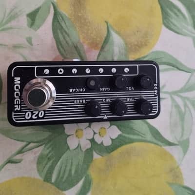 Mooer 020 Blueno Micro Preamp 2019 - Black image 2