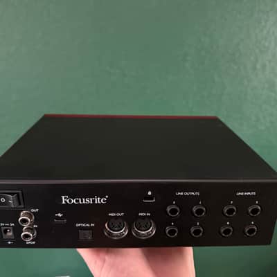 Excellent condition Focusrite Clarett+ 4Pre USB-C Audio Interface 2021 - Present - Red image 7