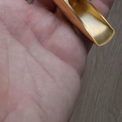 Vandoren V16 T9 small tenor saxophone mouthpiece Gold 24K , mint condition. image 6