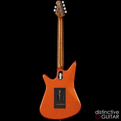 Ernie Ball Music Man Albert Lee HH Orange Crush Sparkle BFR #38/75 image 7