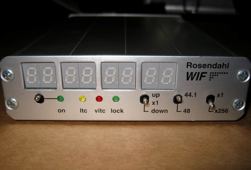 Rosendahl WIF2 wordclock generator/timecode reader image 1