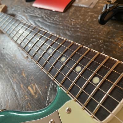 Fender Japan Limited Edition Jaguar FSR Sherwood Green USA Pickups, Alder Body Rosewood Board MIJ image 13