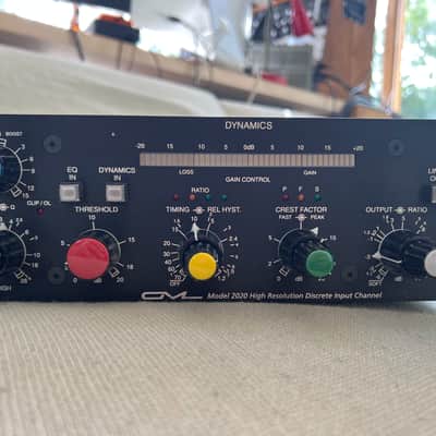 GML 2020 High Resolution Discrete Input Channel Strip with Power Supply 2000s - Black image 3