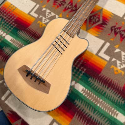 Kala SSMHG-C-HH FS Fretted Hutch Hutchinson Signature U-Bass with Bag 2010s - Polyurethane Natural image 7