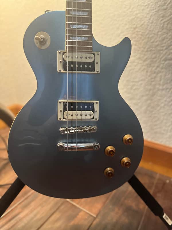Epiphone Les Paul Traditional Pro III 2018 - 2019 - Pacific Blue image 1