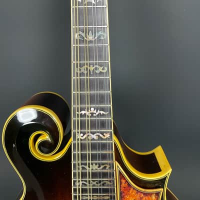 Vintage 1980 Shiro F-Style Mandolin MIJ Sunburst w/ Hard Case image 11