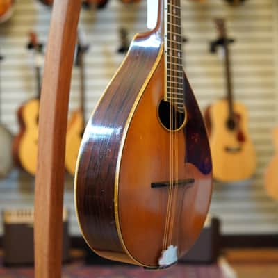 Washburn (Lyon & Healy, Chicago) Style 5281 A-Style Oval Hole Mandolin 1928 w/Hard Case image 2