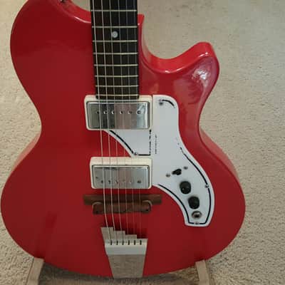 1962 Vintage Supro Bermuda - Res O Glass Electric Guitar image 7