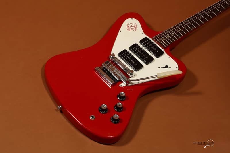 1965 Gibson Firebird III Non-Reverse - Cardinal Red - All Original