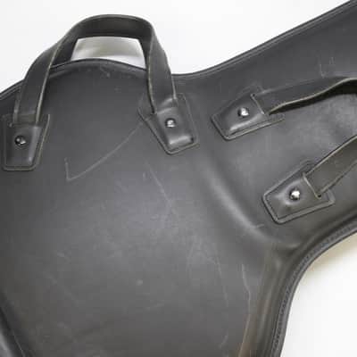 Levy's Standard Leather Bass Gigbag - Black **Warrior Patch** image 9