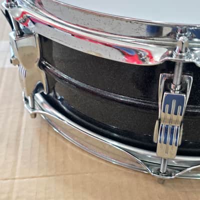 Ludwig Acrolite 14"x5" Black Galaxy Finish 1990s image 2