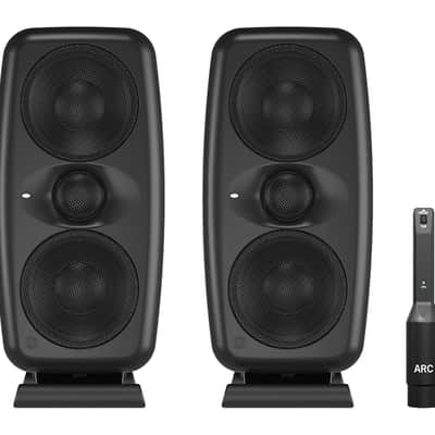 IK Multimedia iLoud MTM MKII Nearfield Studio Monitors (Black) (Pair) image 1