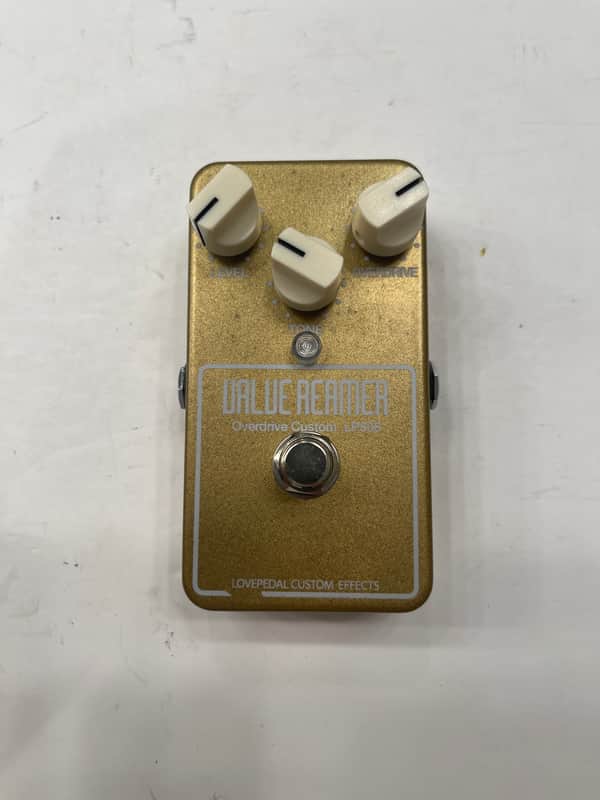 Lovepedal Valve Reamer Overdrive Custom LP808 Gold Rare Guitar Effect Pedal image 1