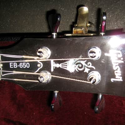 1992 Gibson EB-650 Gloss Wine Red image 5