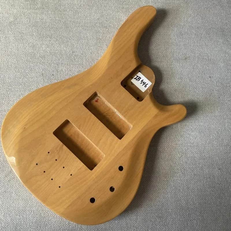 DIY Alder Wood 4 String Bass Body image 1