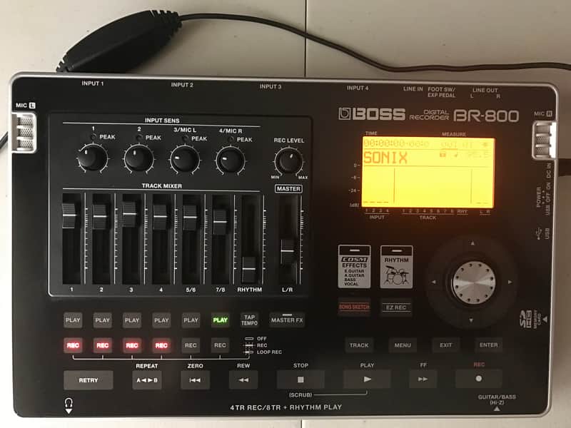 Boss BR-800 Portable Digital Recorder 2010s - Black image 1