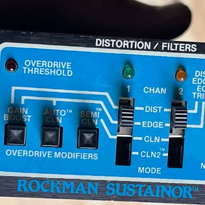 SR&D Rockman Sustainor 100 RockModule - Built in december 1986, blue front panel image 9