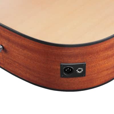 IBANEZ AAD50CE-LG Advanced Acoustic Dreadnought Elektro-Akustik-Gitarre natural low gloss image 5