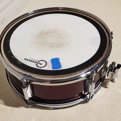 BURGUNDY Snare Drum 14"x5" - Motown 6 Lug - Gorgeous Ultra Clean image 3