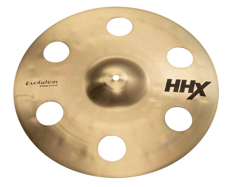 Sabian 16" HHX Evolution O-Zone Crash Cymbal image 1