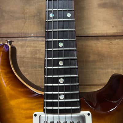 PRS DGT Moons Semi-Hollow McCarty Tobacco Burst w/case image 8