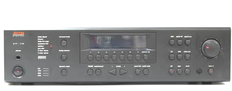ADCOM GTP-740 - DTS/AC3  Tuner Preamplifier image 1