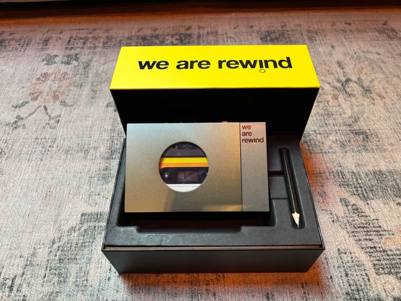 We Are Rewind Portable Stereo Cassette Player w/ Bluetooth image 1