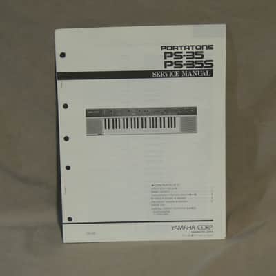 Yamaha Portatone PS-35 / PS-35S Service Manual [Three Wave Music]