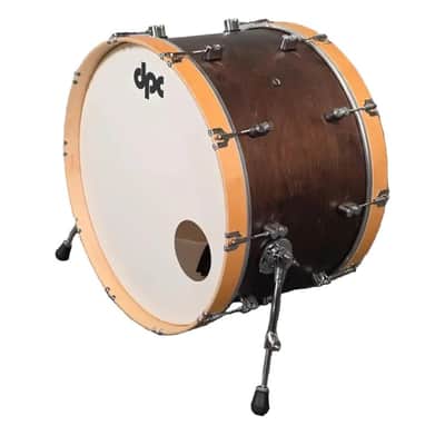 Used PDP Concept Classic Bass Drum 24x14 Walnut w/Natural Hoops - Good image 2