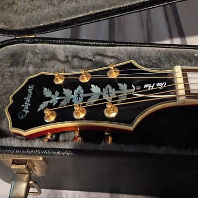 Epiphone Joe Pass Signature Emperor II 2001 Heritage Cherry Sunburst MIK Rare Finish image 3