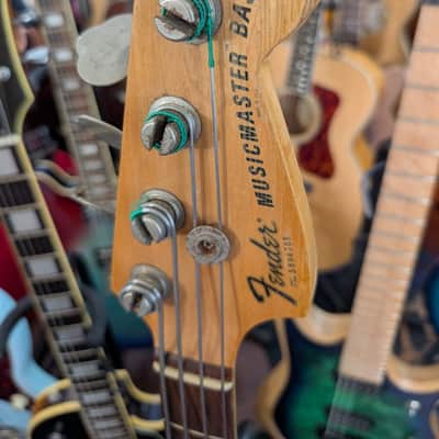 Fender Musicmaster 4-String Bass Guitar 1978 USA image 10