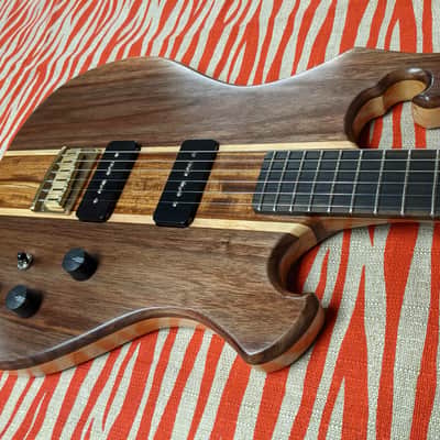 Shamy Guitars Handmade O2 Signature Solidbody New - Violin finish image 9