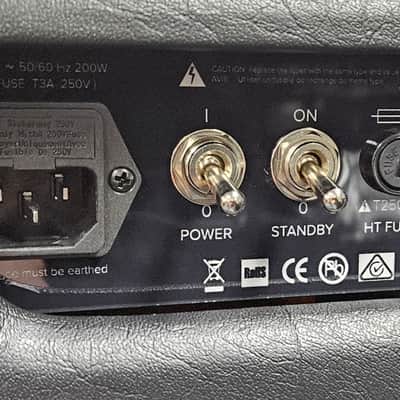Bad Cat Hot Cat 2-Channel 45-Watt Guitar Amp Head - Black w/ Black sparkle grille image 9