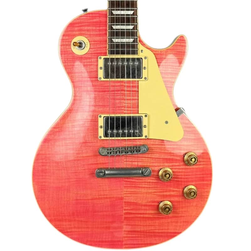 Burny Love Rock Les Paul LSD-55N 2012 - Trans Pink image 1