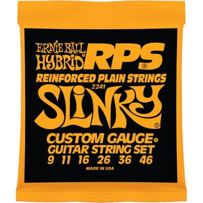 Electric Guitar Strings 9-46 Ernie Ball RPS Hybrid Slinky 100% Genuine image 1