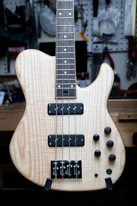 Solano Speed Shop 2025 969B-Coupe Ash Top Single Cut Bass image 1