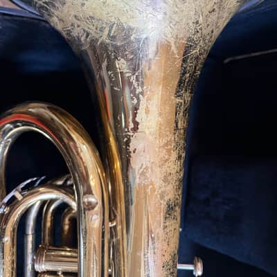 Bach Mercedes Marching Baritone,  with case and mouthpiece,  USA image 11
