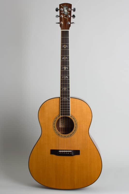 Larrivee L-09 Flat Top Acoustic Guitar (1990), ser. #10163, black hard shell case. image 1