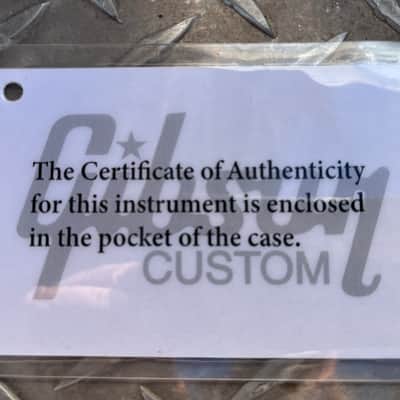 Gibson Custom case tag Les Paul SG image 1